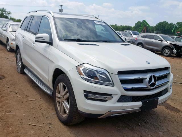 4JGDF7CE8DA133567 - 2013 MERCEDES-BENZ GL 450 4MA WHITE photo 1