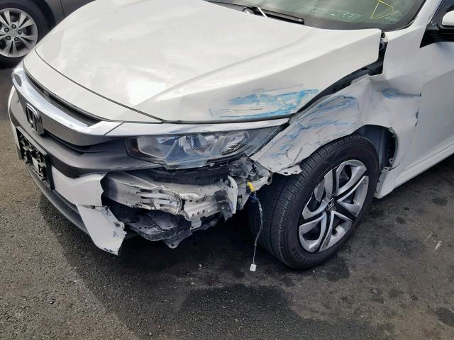 2HGFC2F5XHH505116 - 2017 HONDA CIVIC LX WHITE photo 9