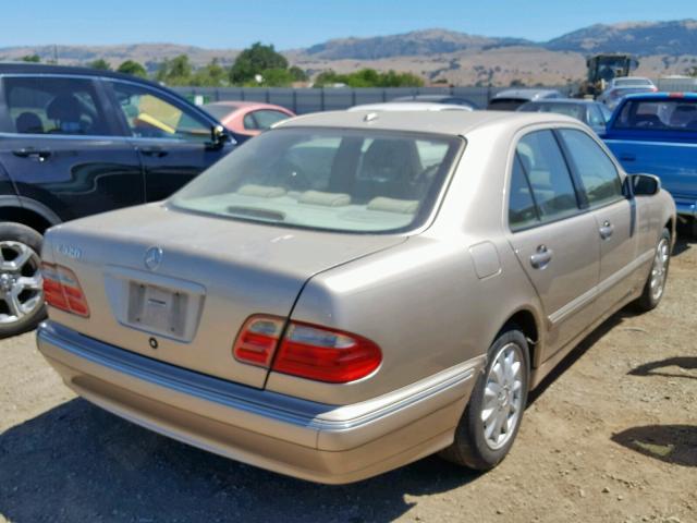 WDBJF65JX1B326299 - 2001 MERCEDES-BENZ E 320 GOLD photo 4