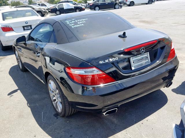 WDDPK3JA6GF124238 - 2016 MERCEDES-BENZ SLK 300 BLACK photo 3