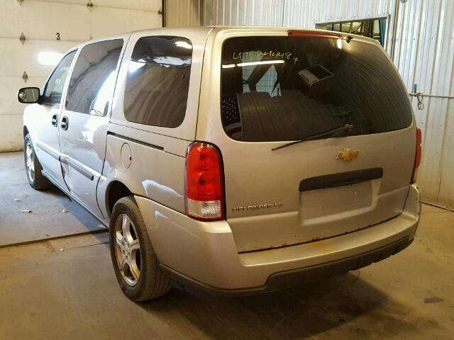 1GNDV231X8D165150 - 2008 CHEVROLET UPLANDER L 银色 照片 3