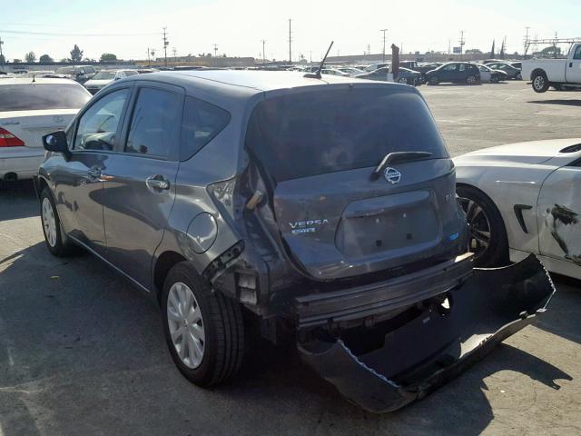 3N1CE2CP4GL392581 - 2016 NISSAN VERSA NOTE GRAY photo 3