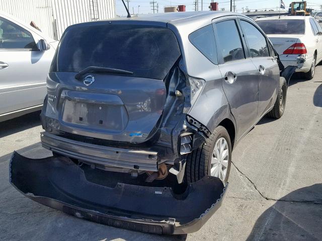 3N1CE2CP4GL392581 - 2016 NISSAN VERSA NOTE GRAY photo 4