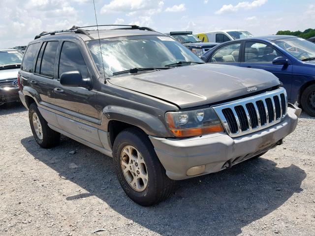 1J4GW58SXXC692304 - 1999 JEEP GRAND CHER BROWN photo 1