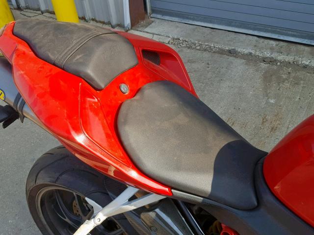 ZDM1XBEW38B013791 - 2008 DUCATI 1098 BASE RED photo 6