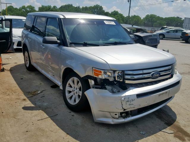 2FMGK5BC5BBD06606 - 2011 FORD FLEX SE SILVER photo 1