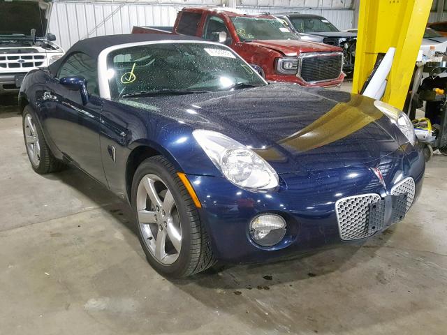 1G2MB33B66Y000156 - 2006 PONTIAC SOLSTICE BLUE photo 1