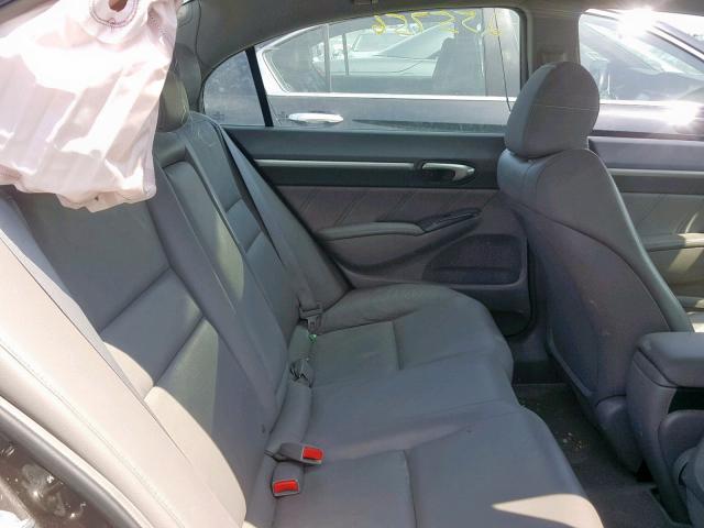 2HGFA1F05AH032123 - 2010 HONDA CIVIC EXL 灰色 照片 6