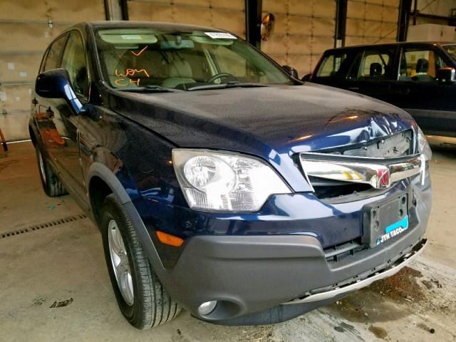 3GSDL43N78S505789 - 2008 SATURN VUE XE BLUE photo 1