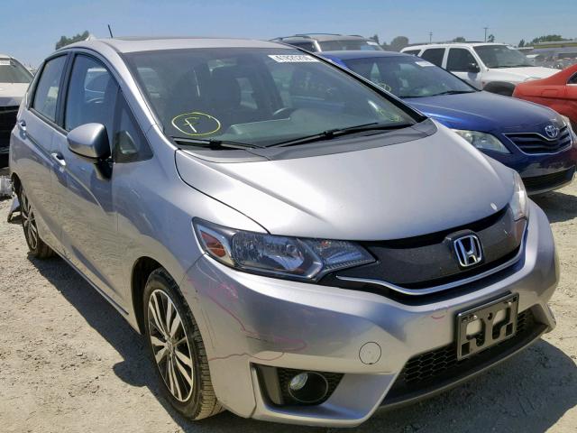 JHMGK5H95HS020249 - 2017 HONDA FIT EX SILVER photo 1