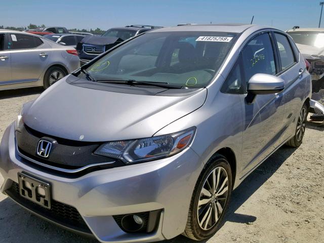 JHMGK5H95HS020249 - 2017 HONDA FIT EX SILVER photo 2