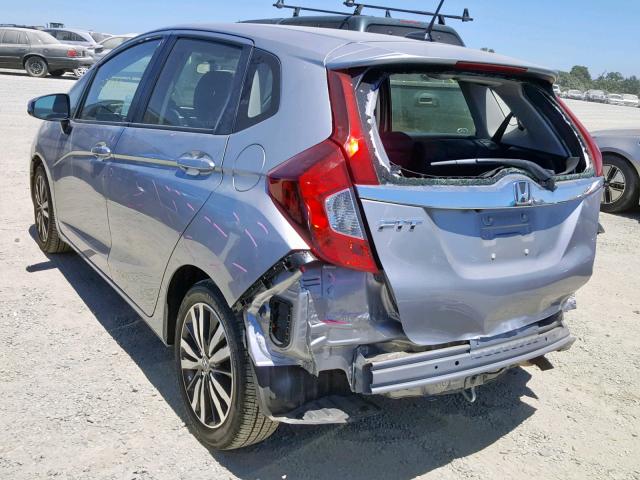 JHMGK5H95HS020249 - 2017 HONDA FIT EX SILVER photo 3