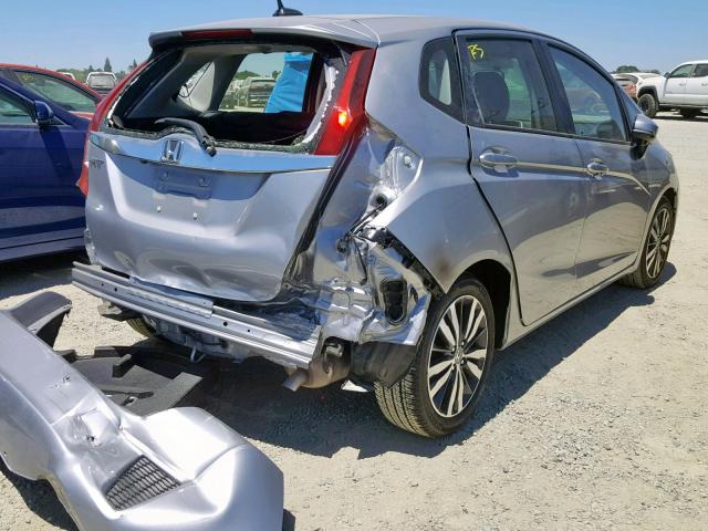 JHMGK5H95HS020249 - 2017 HONDA FIT EX SILVER photo 4