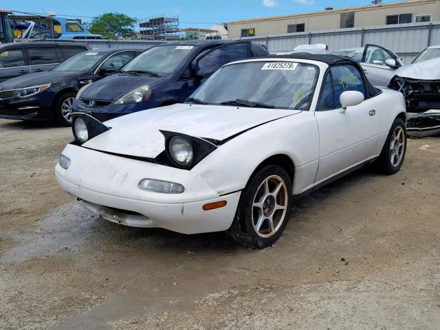 JM1NA3538S0606446 - 1995 MAZDA MX-5 MIATA WHITE photo 2