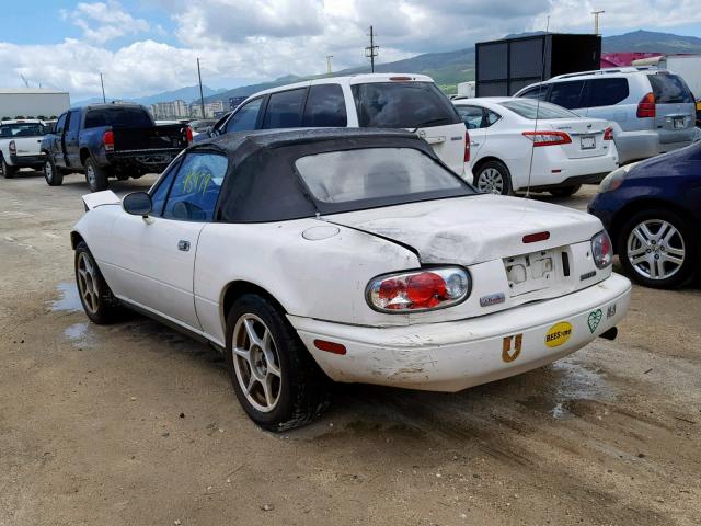 JM1NA3538S0606446 - 1995 MAZDA MX-5 MIATA WHITE photo 3