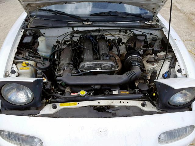 JM1NA3538S0606446 - 1995 MAZDA MX-5 MIATA WHITE photo 7