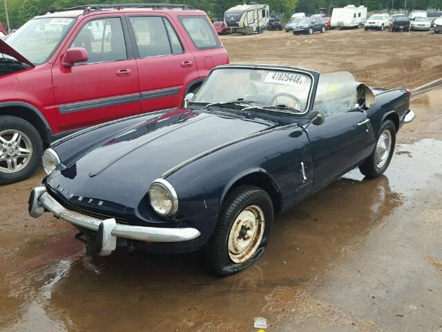 FD29171L - 1968 TRIUMPH CAR SPITFIRE BLUE photo 2