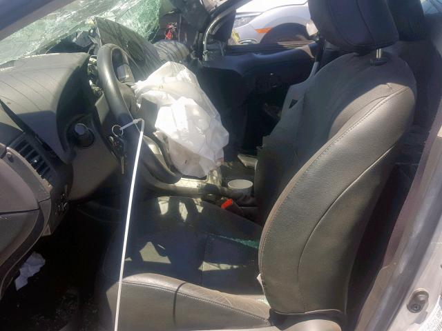 1NXBE40E19Z082593 - 2009 TOYOTA COROLLA XR 银色 照片 5