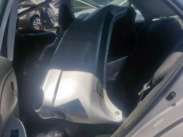 1NXBE40E19Z082593 - 2009 TOYOTA COROLLA XR 银色 照片 6