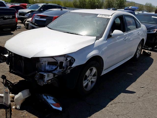 2G1WA5E34E1146364 - 2014 CHEVROLET IMPALA LIM WHITE photo 2