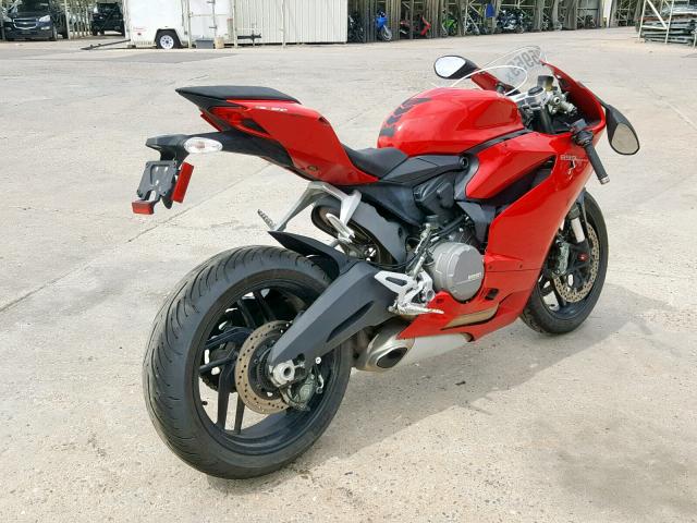 ZDM14BUW4EB018245 - 2014 DUCATI SUPERBIKE RED photo 4