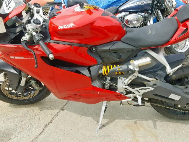 ZDM14BUW4EB018245 - 2014 DUCATI SUPERBIKE RED photo 7