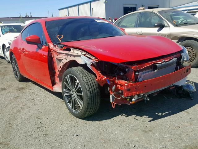 JF1ZNAA10G8703184 - 2016 TOYOTA SCION FR-S წითელი ფოტო 1