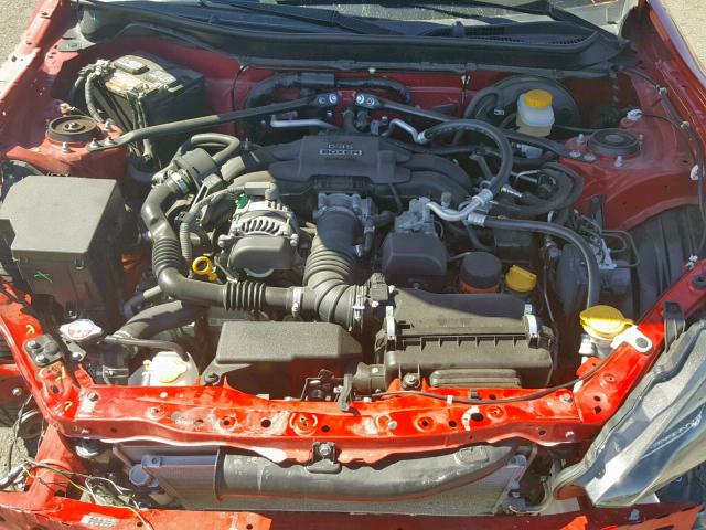 JF1ZNAA10G8703184 - 2016 TOYOTA SCION FR-S წითელი ფოტო 7