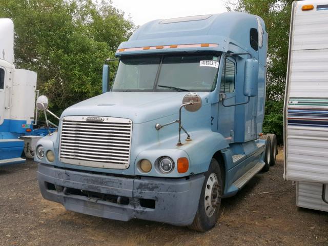 1FUJBBCG62LG29374 - 2002 FREIGHTLINER CONVENTION BLUE photo 2