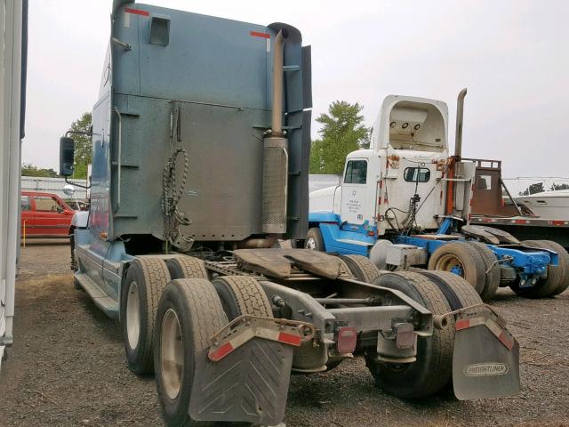 1FUJBBCG62LG29374 - 2002 FREIGHTLINER CONVENTION BLUE photo 3