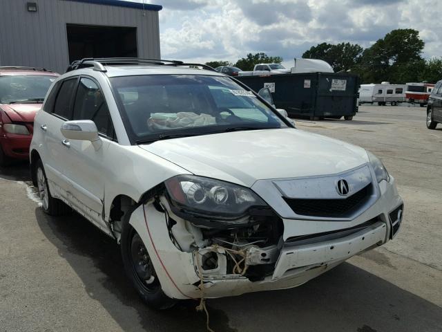 5J8TB2H25AA001067 - 2010 ACURA RDX WHITE photo 1