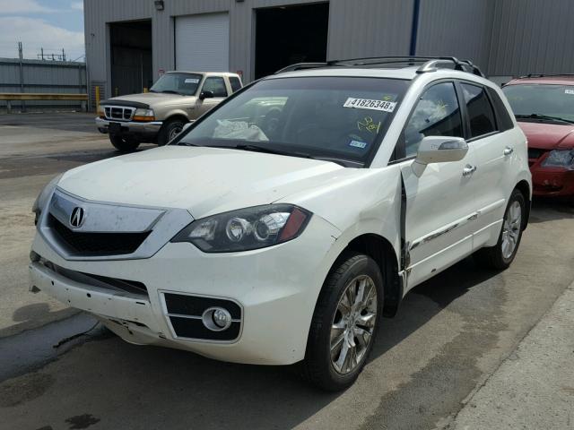 5J8TB2H25AA001067 - 2010 ACURA RDX WHITE photo 2