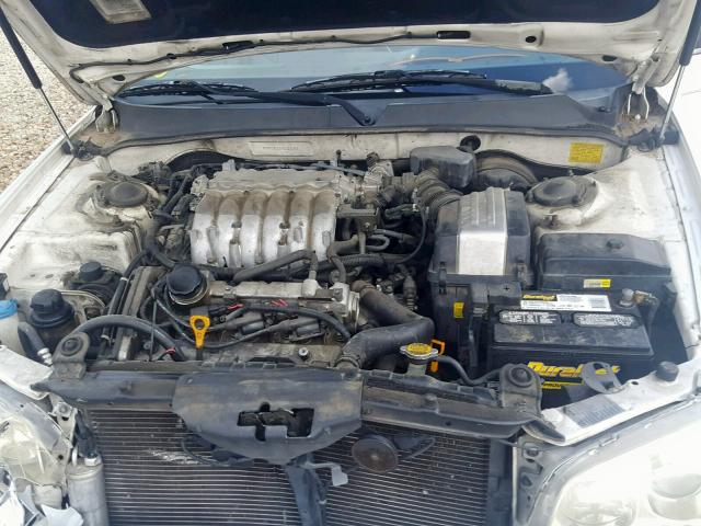 KMHFU45E04A353683 - 2004 HYUNDAI XG 350 WHITE photo 7