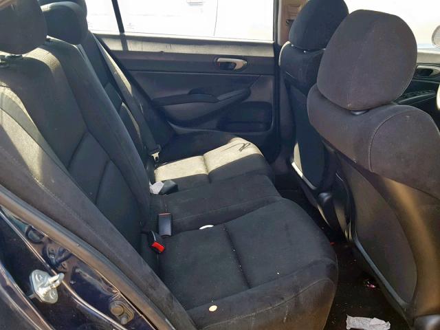 2HGFA1F69BH528144 - 2011 HONDA CIVIC LX-S Mavi foto 6