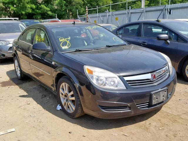 1G8ZS57N58F146249 - 2008 SATURN AURA XE BLACK photo 1