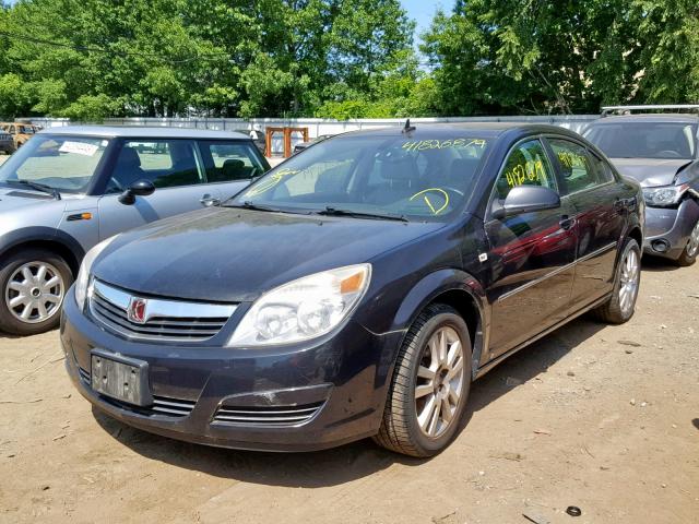 1G8ZS57N58F146249 - 2008 SATURN AURA XE BLACK photo 2