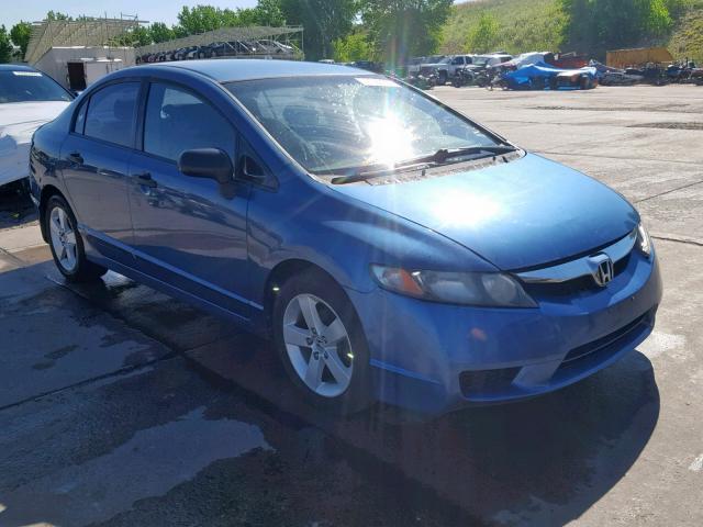 19XFA1F31AE057508 - 2010 HONDA CIVIC VP BLUE photo 1