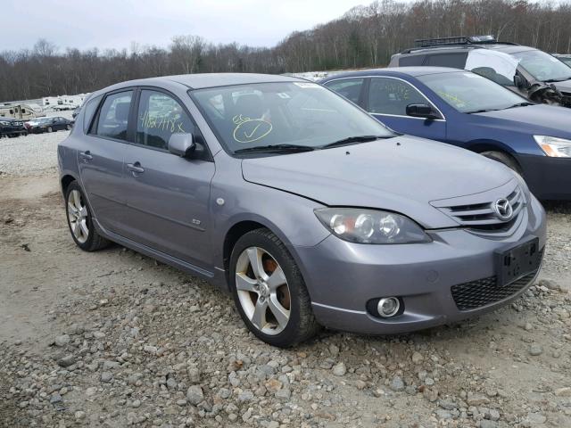 JM1BK144661465844 - 2006 MAZDA 3 HATCHBAC SILVER photo 1