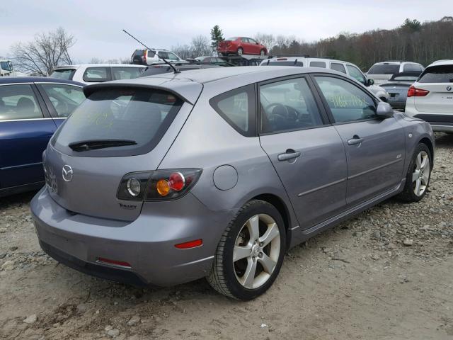 JM1BK144661465844 - 2006 MAZDA 3 HATCHBAC SILVER photo 4