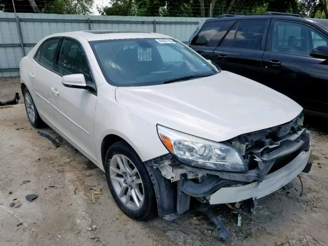 1G11C5SL0EF232689 - 2014 CHEVROLET MALIBU 1LT WHITE photo 1