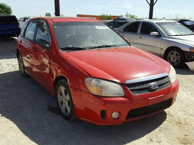 KNAFE162675005787 - 2007 KIA SPECTRA5 S RED photo 1