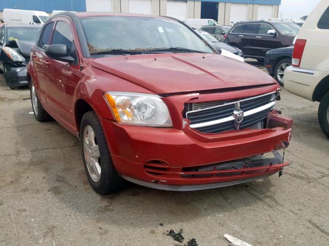 1B3HB48A89D136174 - 2009 DODGE CALIBER SX RED photo 1