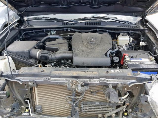 3TMCZ5AN4HM049852 - 2017 TOYOTA TACOMA DOU გრაფიტი ფოტო 7