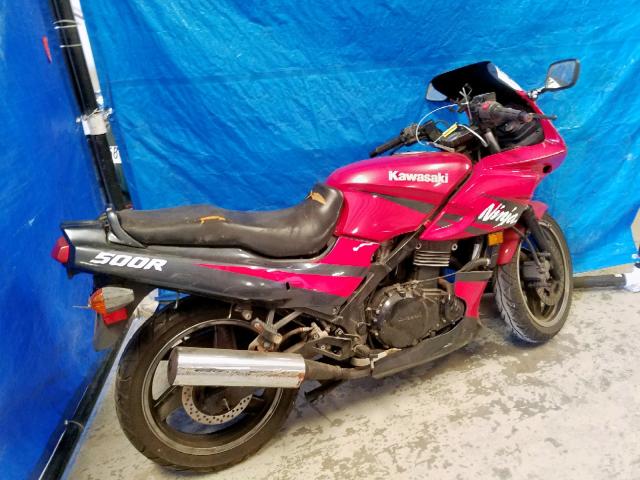 JKAEXVD112A070826 - 2002 KAWASAKI EX500 D RED photo 4