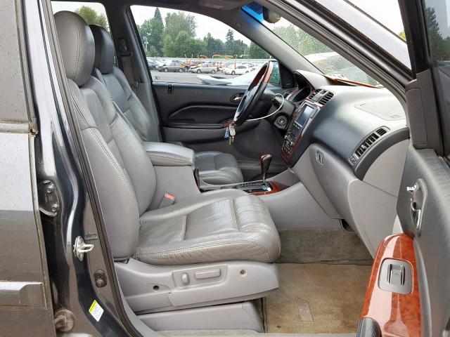 2HNYD18644H505606 - 2004 ACURA MDX TOURIN BLUE photo 5