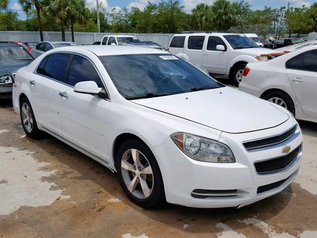 1G1ZC5E05CF382878 - 2012 CHEVROLET MALIBU 1LT 白色 照片 1