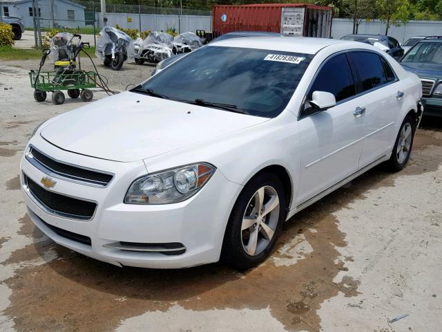 1G1ZC5E05CF382878 - 2012 CHEVROLET MALIBU 1LT 白色 照片 2