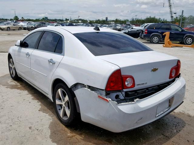 1G1ZC5E05CF382878 - 2012 CHEVROLET MALIBU 1LT 白色 照片 3