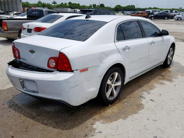 1G1ZC5E05CF382878 - 2012 CHEVROLET MALIBU 1LT 白色 照片 4