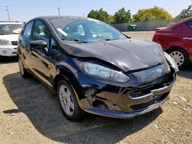 3FADP4EJ4HM113521 - 2017 FORD FIESTA SE BLACK photo 1